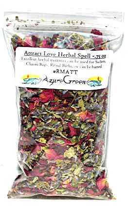 Packaging Attract Love Herbal Spell Mix Image