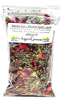 Packaging Attract Love Herbal Spell Mix Packaging Attract Love Herbal Spell Mix Image