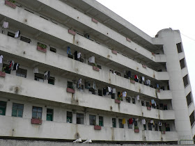 dormitory at the Guangxi Normal University for Nationalities in Longzhou, China