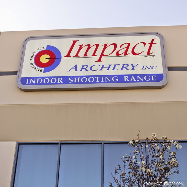 Archery Lessons Las Vegas at Impact Archery Indoor Shooting Range.