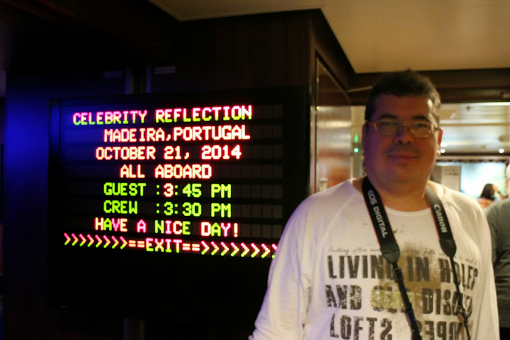 Реабилитационный круиз из Европы в Америку на Celebrity Reflection, октябрь 2014