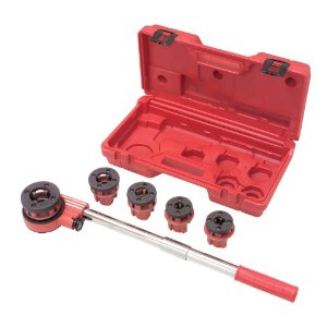 TEKTON 7574 Ratchet Pipe Threader Kit, 9-Piece | Pipe ...