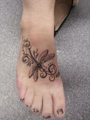 Dragonfly tattoos