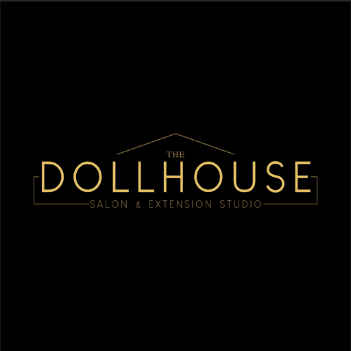The Dollhouse Salon & Extension Studio logo