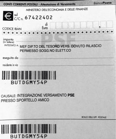 Guida per il permesso soggiorno: contributo, tassa, permesso soggiorno Poste italiane permesso di soggiorno