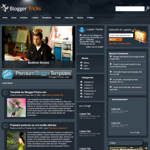 Blogger Templates Falkner Press,blogger,Templates for blogger