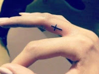 Cross Tattoo On Hand For Girls