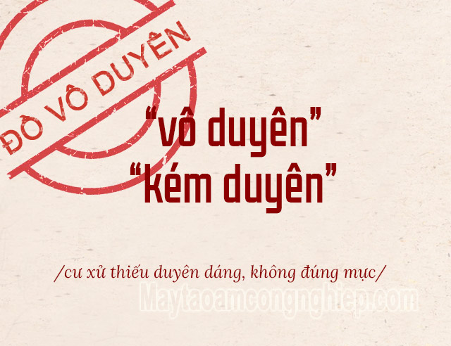 Khái niệm về người kém duyên, vô duyên là gì?