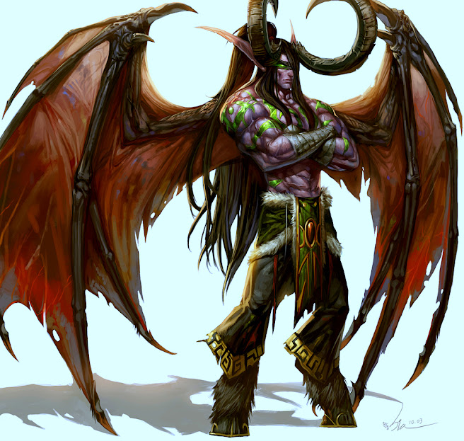 Kroniky Elrendaru - Stránka 7 Demon_hunter_illidan_stormrage_by_siakim-d3bghq6