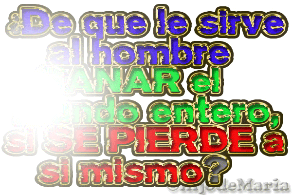 Mateo 16,26.