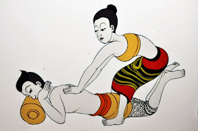 VEINTIDOS: Bang Bao, Coco massage y el energúmeno - TAILANDIA A LAOS POR EL MEKONG Y LA ISLA ELEFANTE (14)