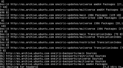 Actualizar parches de seguridad y repositorios del sistema operativo Linux Ubuntu Server