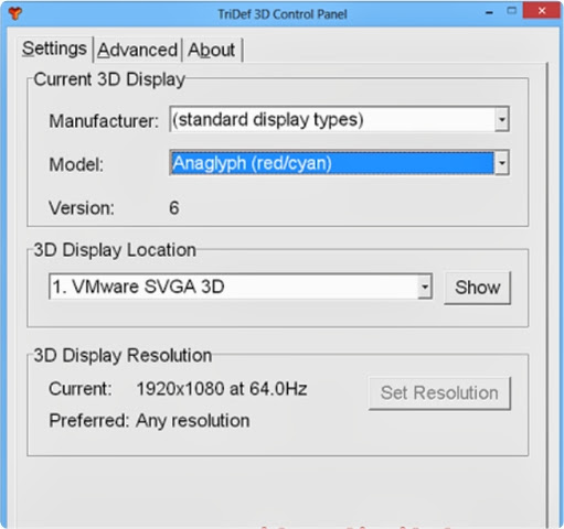 TriDef 3D v5.9 Convierte Videos y Juegos 2D a 3D [Multilenguaje] 2013-08-11_22h34_02