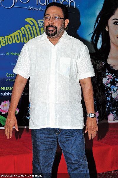 Sibi Malayil during an audio launch event held in Kochi.