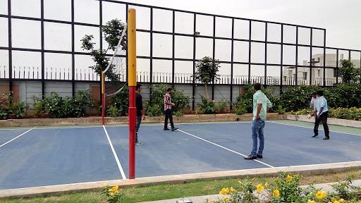 Google Volleyball Court, Block A, Hitech City Rd, Jubilee Gardens, Kothaguda, Hyderabad, Telangana 500084, India, Volleyball_Court, state TS