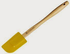  Le Creuset Small Silicone Spatula, Citrus