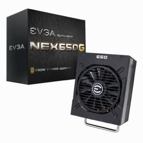  EVGA SuperNOVA NEX650G Gold 120-PG-0650-GR 650W 80 PLUS Gold ATX12V  &  EPS12V Power Supply (Black)