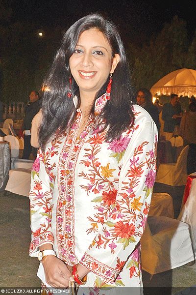 Diya during the staging of the play 'Murder', held in Lucknow. 