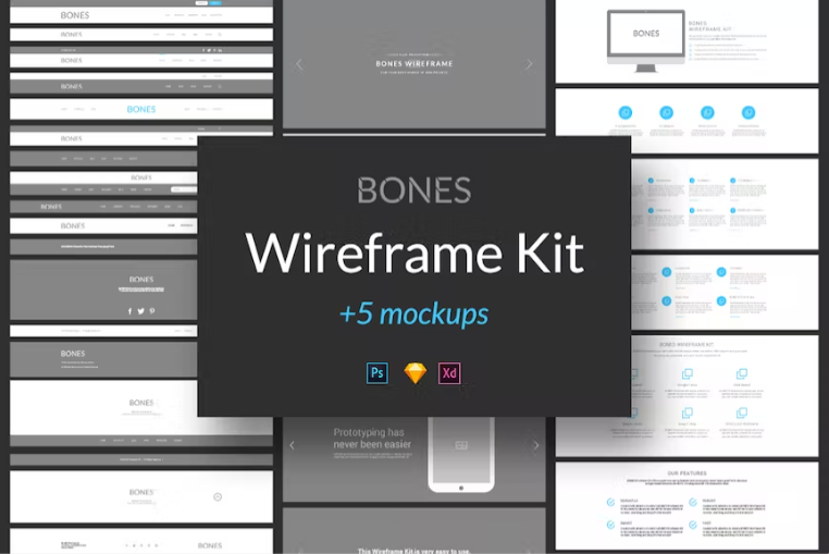 Bones Wireframe Kit
