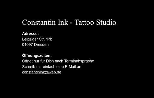 Constantin Ink. - Tattoo Dresden logo