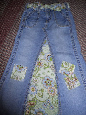 Dots & Daisies: Upcycled Denim Skirts from Recycled Jeans - It's what I do!