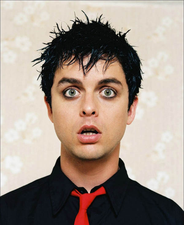 Billie Joe Armstrong, que será transformado em boneco bobblehead