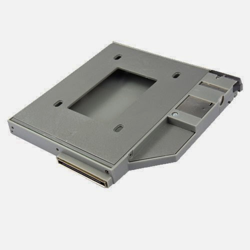  SATA 2nd Hard Disk Drive HDD Bay Caddy Adapter for Dell Latitude D800 D810 D820 D830
