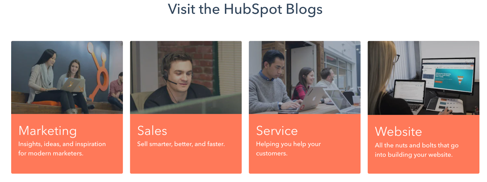 Hubspot blog pillar pages