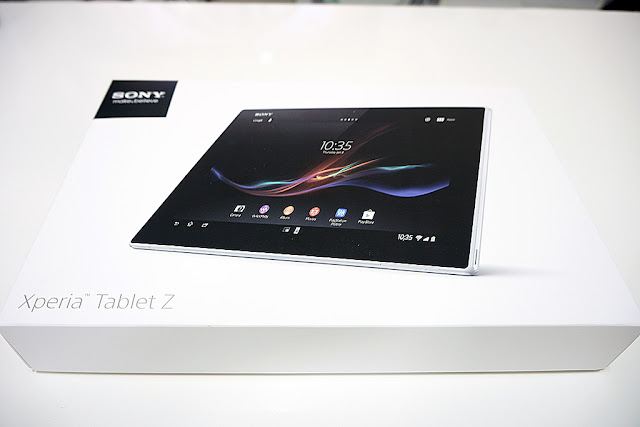 開箱｜SONY Xperia Tablet Z 白色 WiFi 32GB 2