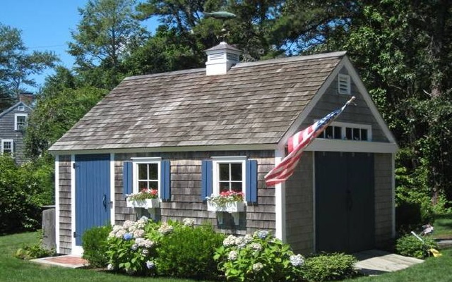 Download free outdoor shed plans, garden and storage sheds plus wood ...