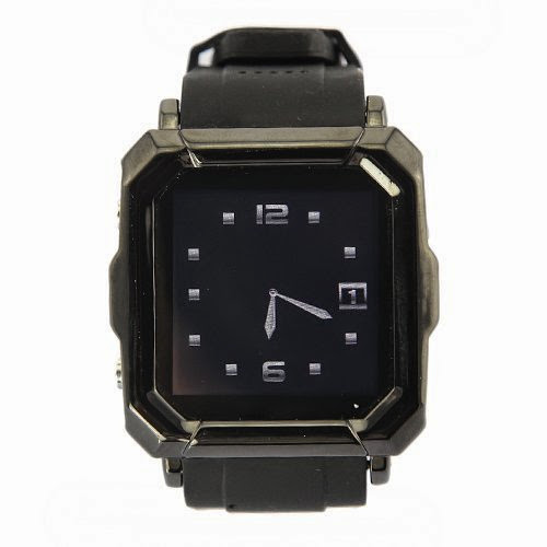  New Black Android 2.3 GSM Quad Band Smartwatch Bluetooth Phone Watch Mobile Phone Smart watch phone