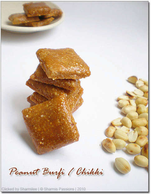 Peanut Burfi(Chikki) Recipe Peanut Burfi(Chikki) Recipe