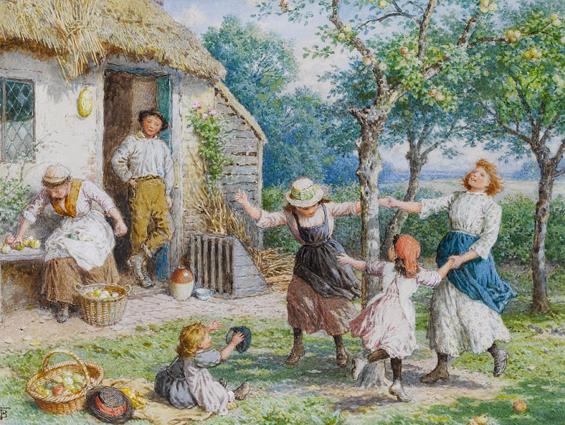 Myles Birket Foster - Ring a Ring a Roses