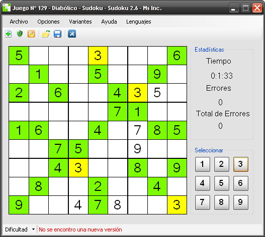 Sudoku S For Windows 7