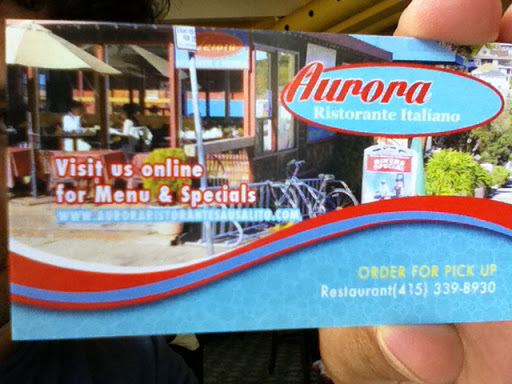 Pizza Restaurant «Aurora Ristorante e Pizzeria», reviews and photos, 300 Valley St #207, Sausalito, CA 94965, USA