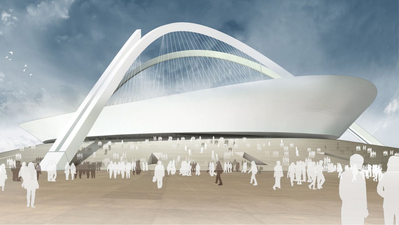 New Football Stadium by gmp Architekten