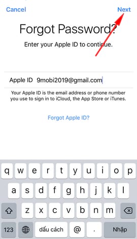 Làm thế nào để lấy lại mật khẩu Icloud bằng câu hỏi bảo mật?