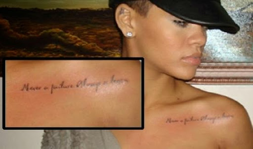 Rihanna Tattoos | Best Eye Catching Tattoos