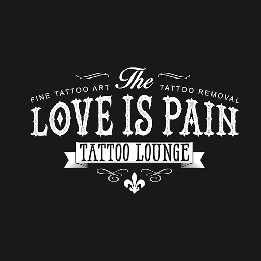 Love is Pain Tattoolounge logo