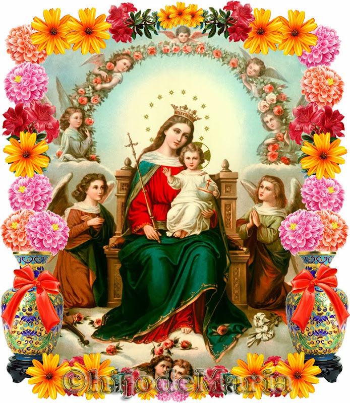La Madre del Rey es Reina: así lo hizo Salomón con su madre; y el Espiritu Santo lo dejó escrito para enseñarnos (1a Reyes 2, 19).