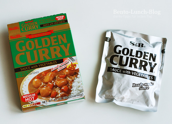 Bento Lunch Blog: Golden Curry: Fertige Soße mit Gemüse / Fehlkauf