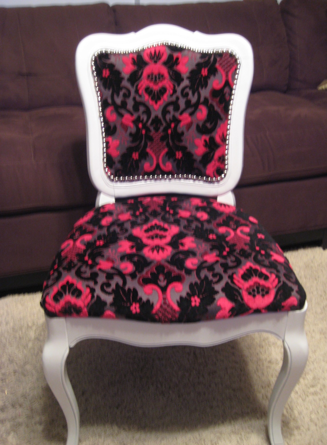 for all things creative!: Before and After: Thrift Store Chair! (And ...