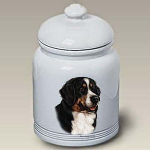  Bernese Mountain Dog - Tamara Burnett Treat Jars