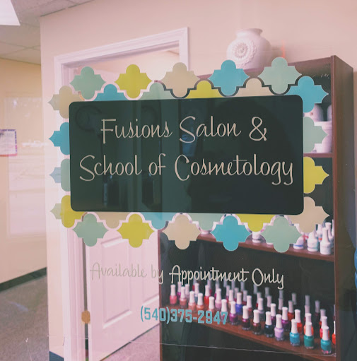 Fusions Salon & School of Cosmetology logo
