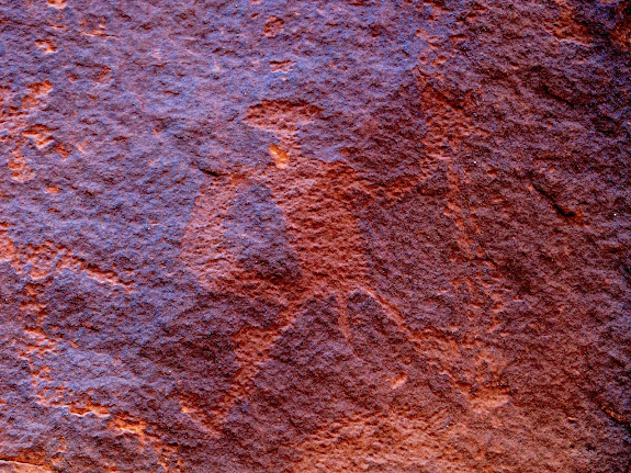 Petroglyphs in Sevenmile Canyon