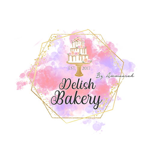 Delish Bakery logo