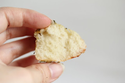 close-up photo of a piece of monkey bread