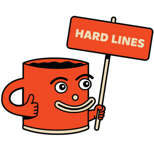 Hard Lines Cafe & Roastery logo