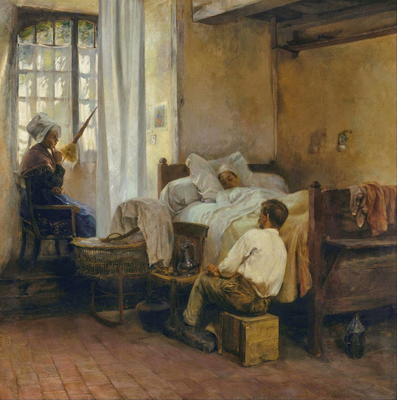 Gaston La Touche - The first born