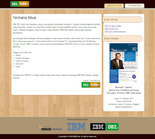 CodeIgniter dengan database IBM DB2